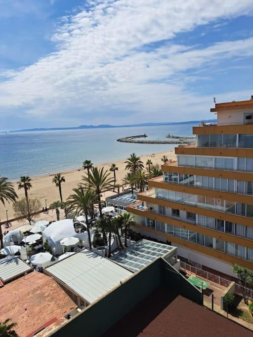 Holiday Center Apartamento Vistas Mar, Acceso Directo Playa Y Piscina Roses Extérieur photo