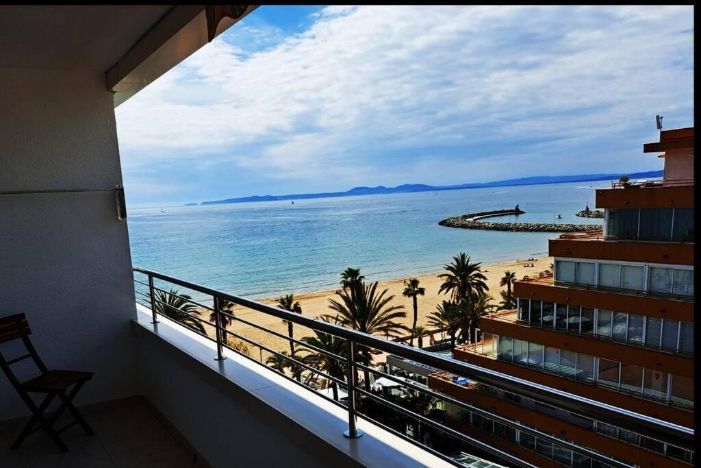Holiday Center Apartamento Vistas Mar, Acceso Directo Playa Y Piscina Roses Extérieur photo