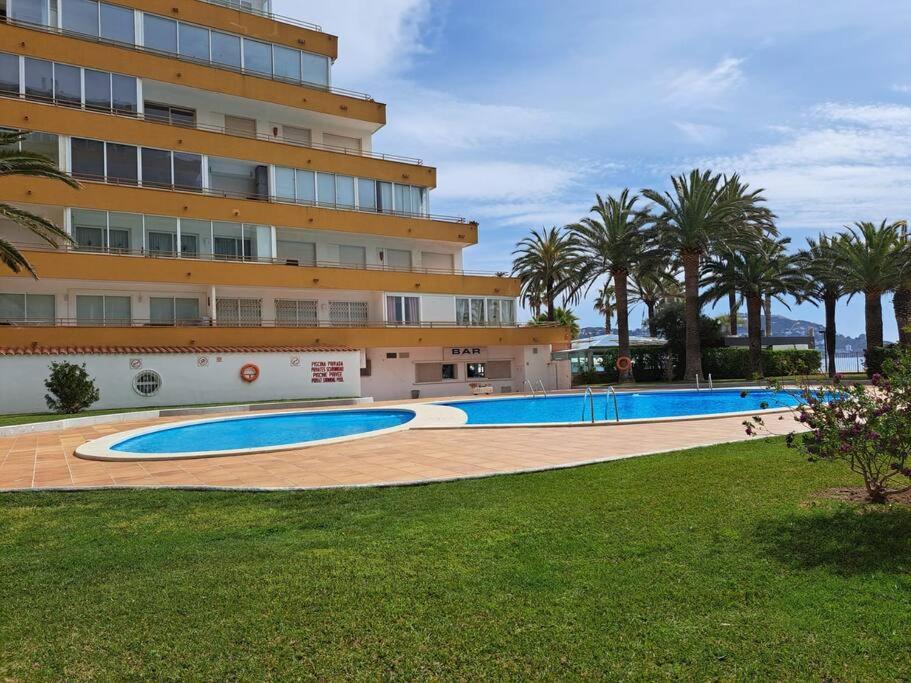 Holiday Center Apartamento Vistas Mar, Acceso Directo Playa Y Piscina Roses Extérieur photo