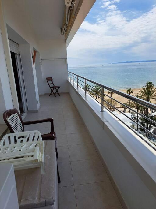 Holiday Center Apartamento Vistas Mar, Acceso Directo Playa Y Piscina Roses Extérieur photo